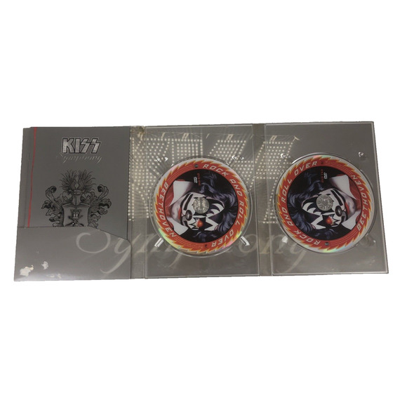 KISS Rock And Roll‎ Symphony Orchestra Concert DVD Set 2 Disc Slipcase Booklet - Picture 2 of 10